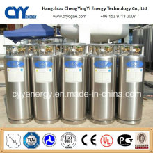 Cylindre cryogénique Dewar industriel et médical avec ISO ASME